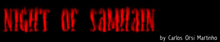 Night of Samhain by Carlos Orsi Martinho, translated by Ricardo Madeira